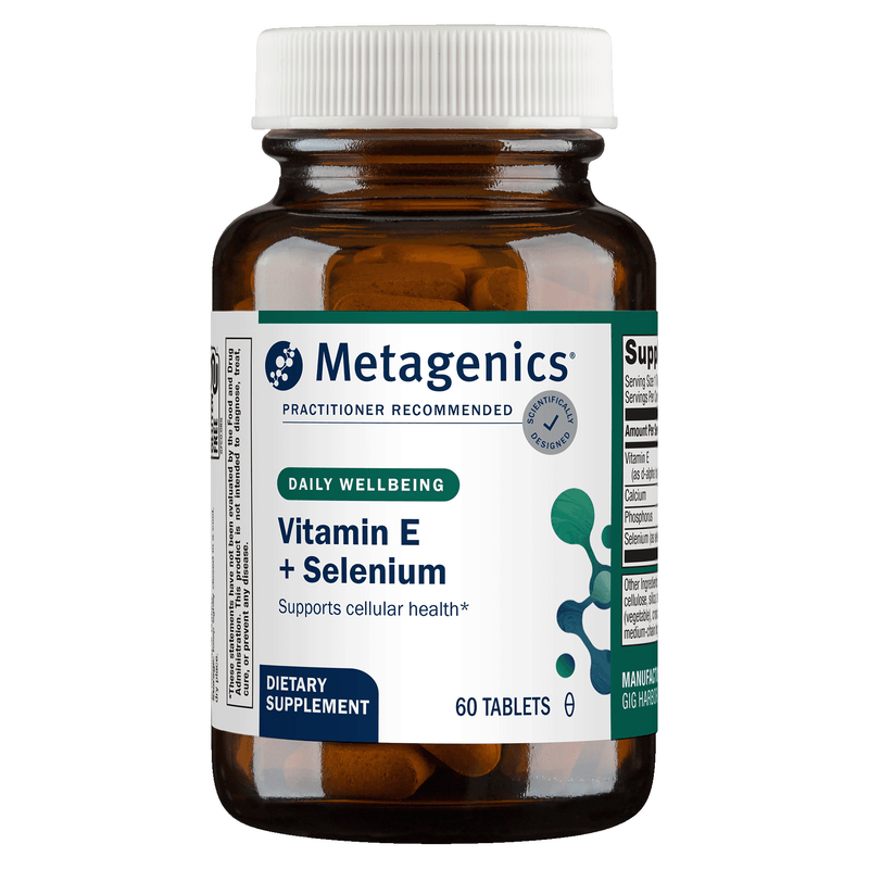 Vitamin E + Selenium (60 Tablets)