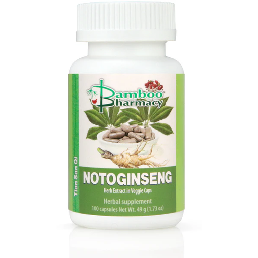 Notoginseng Capsules (Tienchi) (Raw) (100 Capsules)