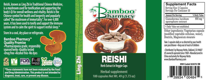 Reishi Capsules (100 Capsules)