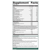 Wellness Essentials Healthy Balance Daily Packs (30 Packets) — Supplement Facts