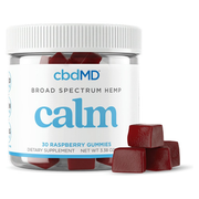 Broad Spectrum Calm Gummies (Raspberry) (30 ct)