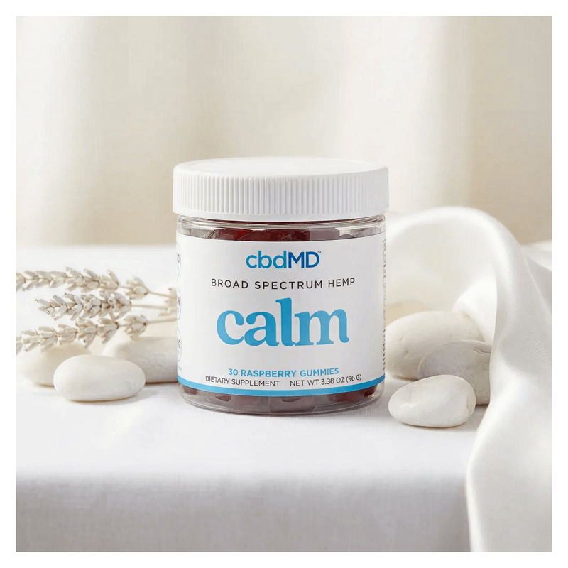 Broad Spectrum Calm Gummies (Raspberry) (30 ct) - Art