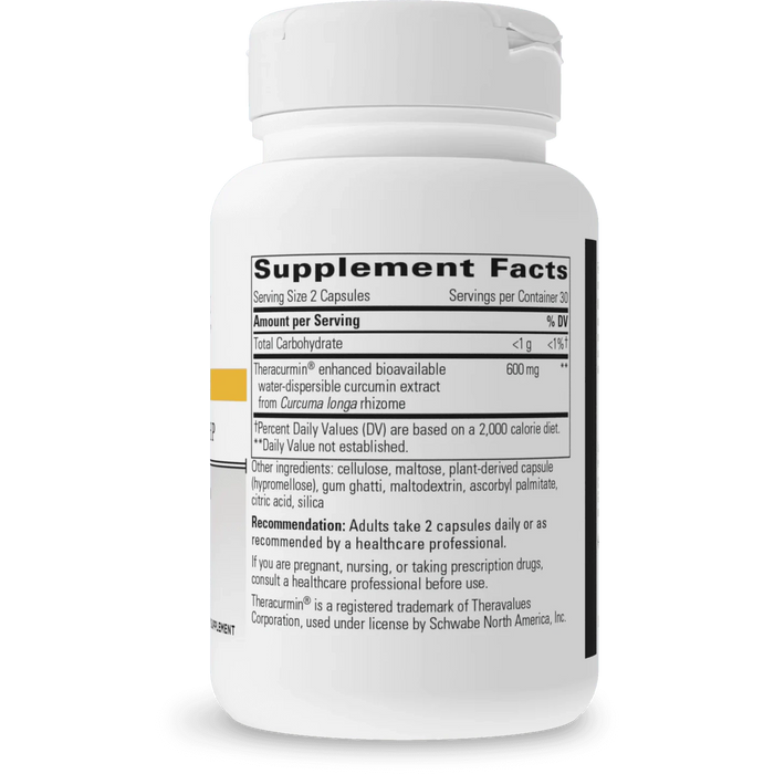 Theracurmin HP-Vitamins & Supplements-Integrative Therapeutics-60 Capsules-Pine Street Clinic