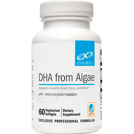 DHA from Algae (60 Softgels)-Xymogen-Pine Street Clinic