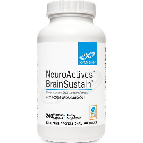NeuroActives BrainSustain-Vitamins & Supplements-Xymogen-240 Capsules-Pine Street Clinic