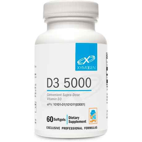 D3 5000-Vitamins & Supplements-Xymogen-60 Softgels-Pine Street Clinic
