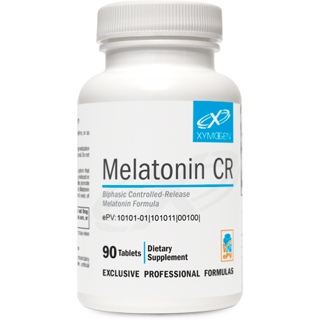 Melatonin CR-Vitamins & Supplements-Xymogen-90 Tablets-Pine Street Clinic