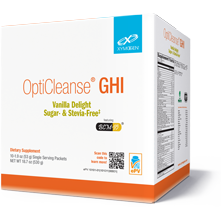 OptiCleanse GHI (Sugar-Free and Stevia-Free)-Vitamins & Supplements-Xymogen-Vanilla Delight-10 Packets-Pine Street Clinic