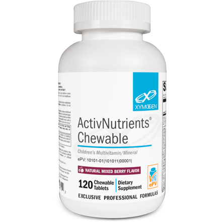 ActivNutrients Chewable Mixed Berry-Vitamins & Supplements-Xymogen-120 Tablets-Pine Street Clinic