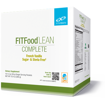 FIT Food Lean Complete (10 Servings)-Vitamins & Supplements-Xymogen-French Vanilla (Sugar-Free & Stevia-Free)-Pine Street Clinic
