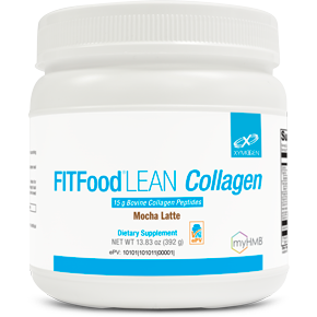 FIT Food Lean Collagen (14 Servings)-Vitamins & Supplements-Xymogen-Mocha Latte-Pine Street Clinic