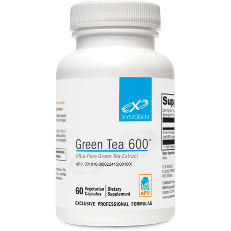 Green Tea 600 (60 Capsules)-Vitamins & Supplements-Xymogen-Pine Street Clinic