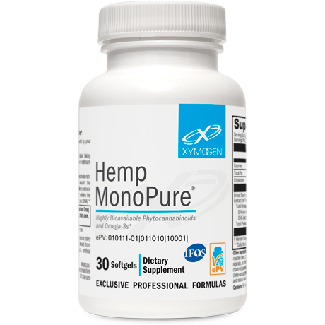 Hemp MonoPure-Vitamins & Supplements-Xymogen-30 Softgels-Pine Street Clinic