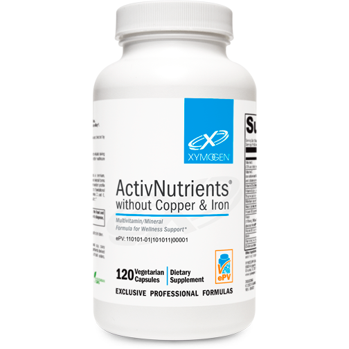 ActivNutrients without Copper & Iron (120 Capsules)-Xymogen-Pine Street Clinic