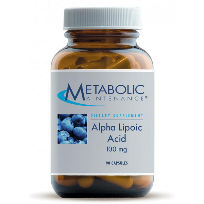 Alpha Lipoic Acid (100 mg) (90 Capsules)-Vitamins & Supplements-Metabolic Maintenance-Pine Street Clinic