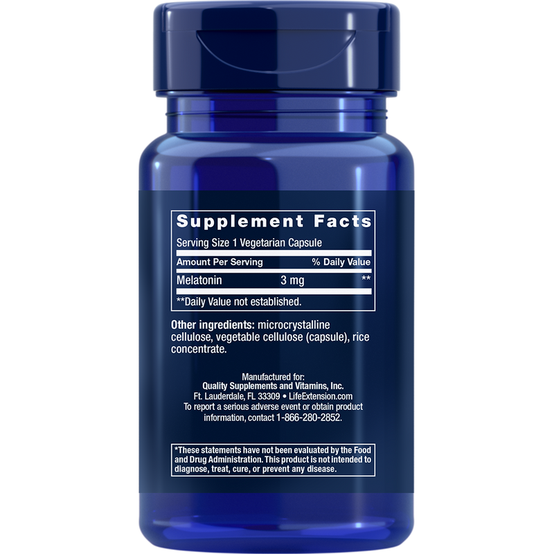 Melatonin 3mg (60 Capsules)