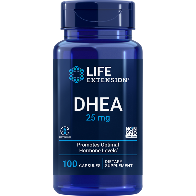 DHEA 25 mg (100 capsules)