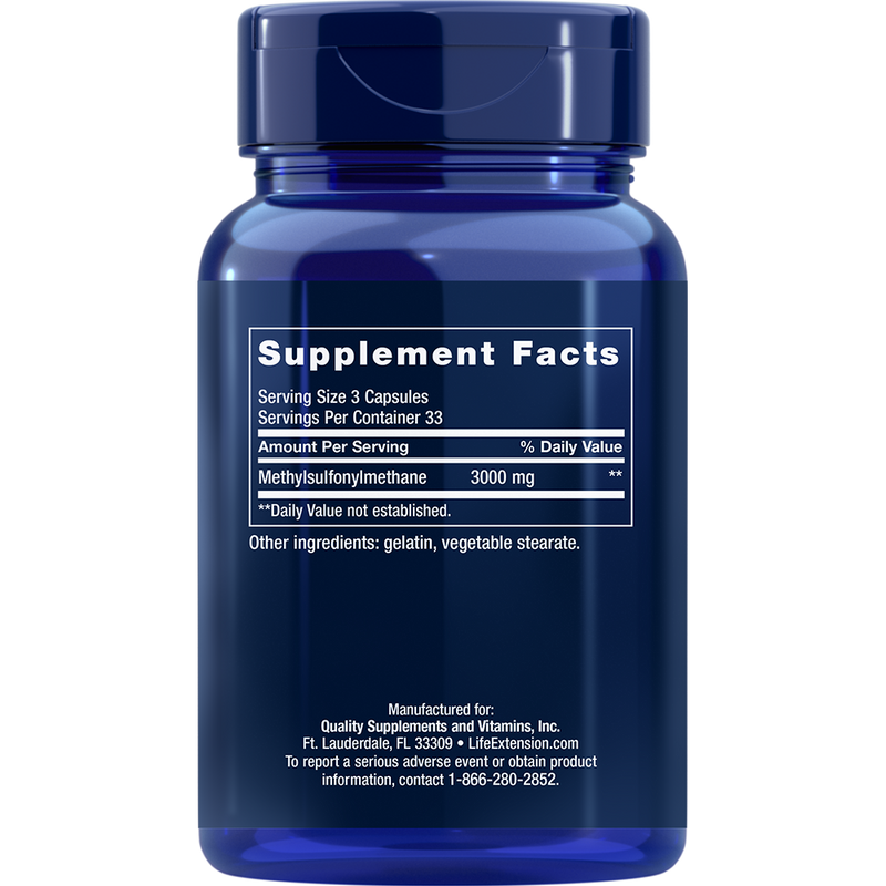 MSM (1000 mg) (100 Capsules)