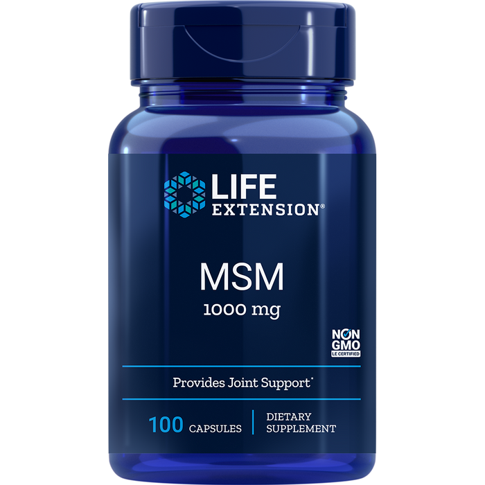 MSM (1000 mg) (100 Capsules)-Vitamins & Supplements-Life Extension-Pine Street Clinic
