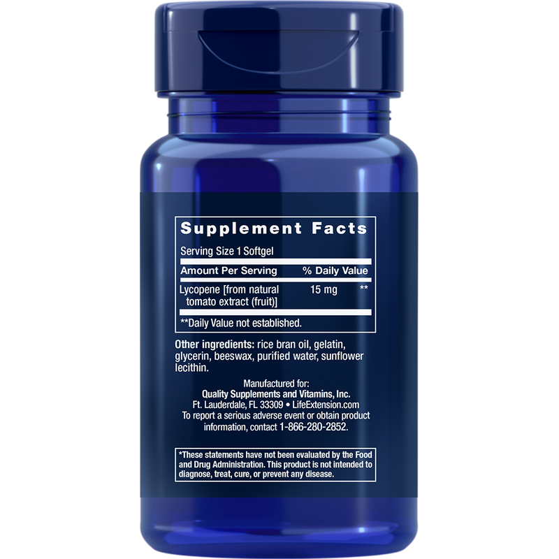 Mega Lycopene 15 mg (90 Softgels)