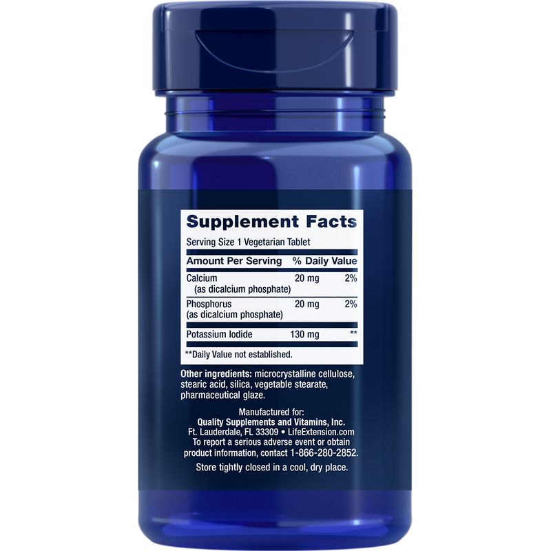 Potassium Iodide (130 mg) (14 Tablets)