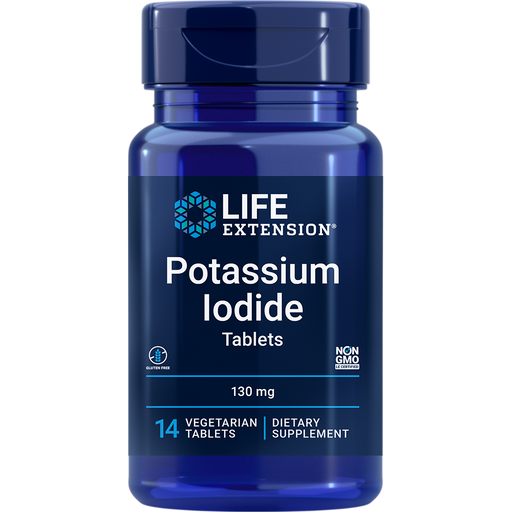 Potassium Iodide (130 mg) (14 Tablets)-Life Extension-Pine Street Clinic