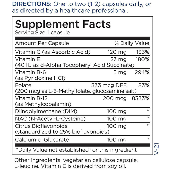 DIM Complex (60 Capsules)-Vitamins & Supplements-Metabolic Maintenance-Pine Street Clinic