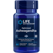 Optimized Ashwagandha Extract (Stimulant Free) 125 mg (60 Capsules)