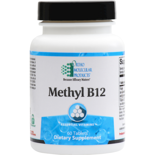 Methyl B12 (60 Tablets)-Ortho Molecular Products-Pine Street Clinic