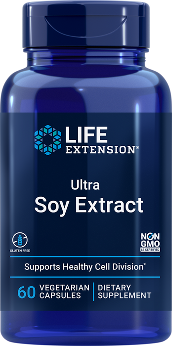 Ultra Soy Extract (60 Capsules)-Life Extension-Pine Street Clinic