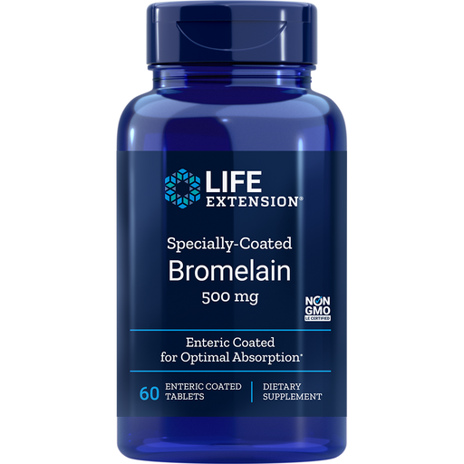 Bromelain 500 mg (60 Enteric Coated Tablets)-Vitamins & Supplements-Life Extension-60 Tablets-Pine Street Clinic