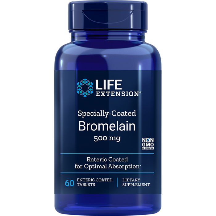 Bromelain 500 mg (60 Enteric Coated Tablets)-Vitamins & Supplements-Life Extension-60 Tablets-Pine Street Clinic