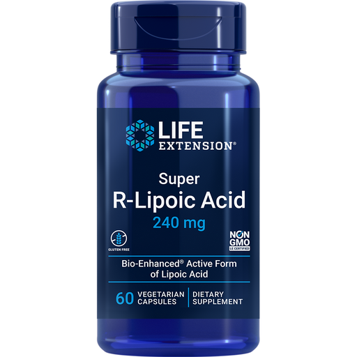 Super R-Lipoic Acid (240 mg) (60 Capsules)-Vitamins & Supplements-Life Extension-Pine Street Clinic