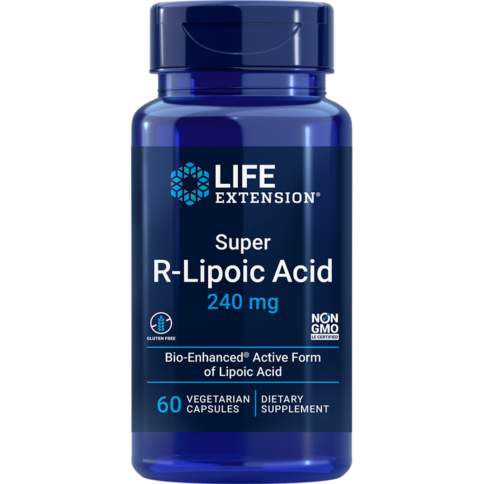 Super R-Lipoic Acid (240 mg) (60 Capsules)