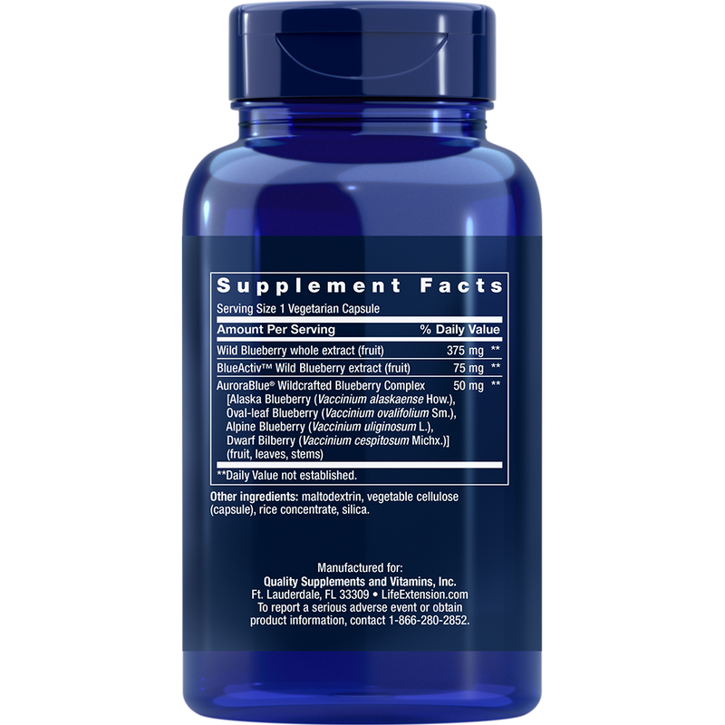 Blueberry Extract (60 Capsules)