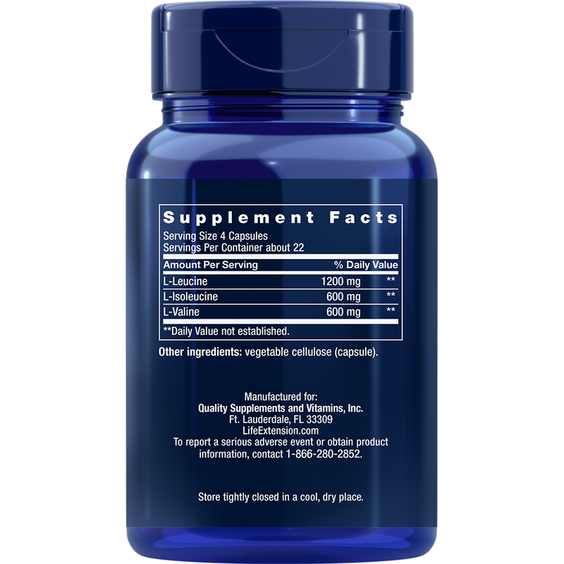Branched Chain Amino Acids (90 Capsules)