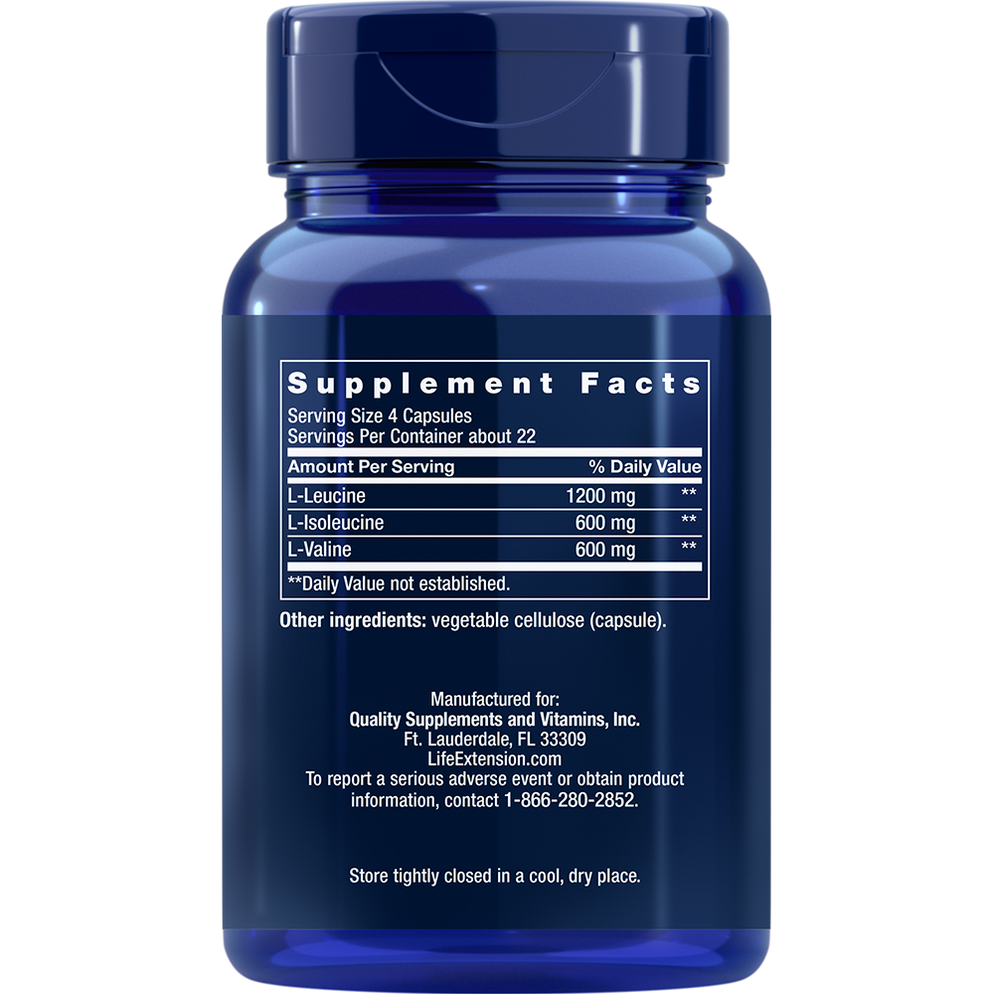 Branched Chain Amino Acids Life Extension Pine Street Clinic