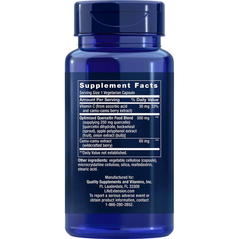 Optimized Quercetin 250 mg (60 Capsules)