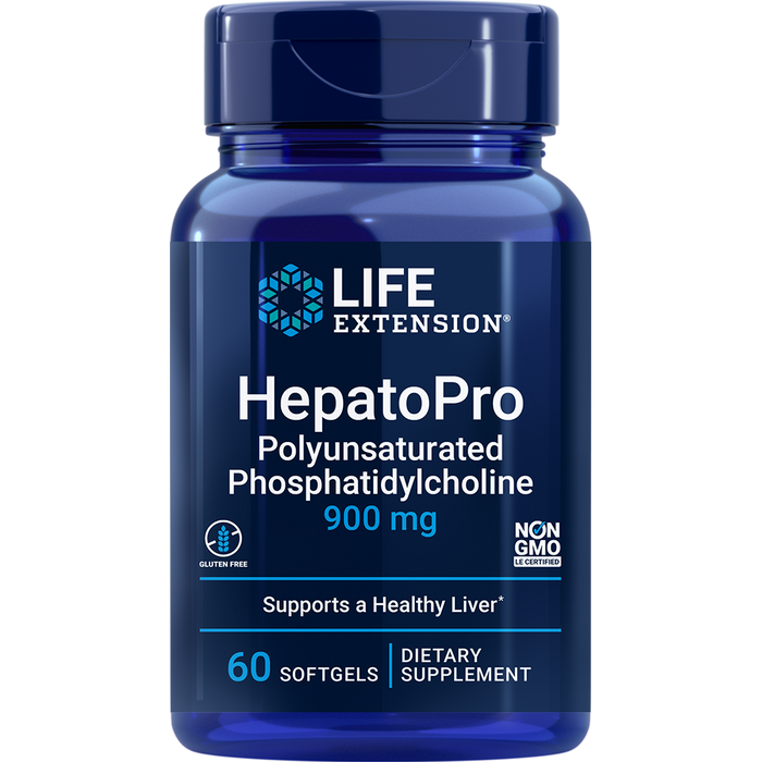 HepatoPro (Polyunsaturated Phosphatidylcholine) 900 mg (60 Softgels)-Life Extension-Pine Street Clinic