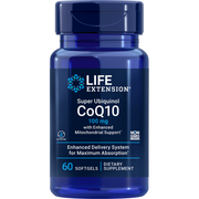 Super Ubiquinol CoQ10 with Enhanced Mitochondrial Support 100 mg (60 Softgels)