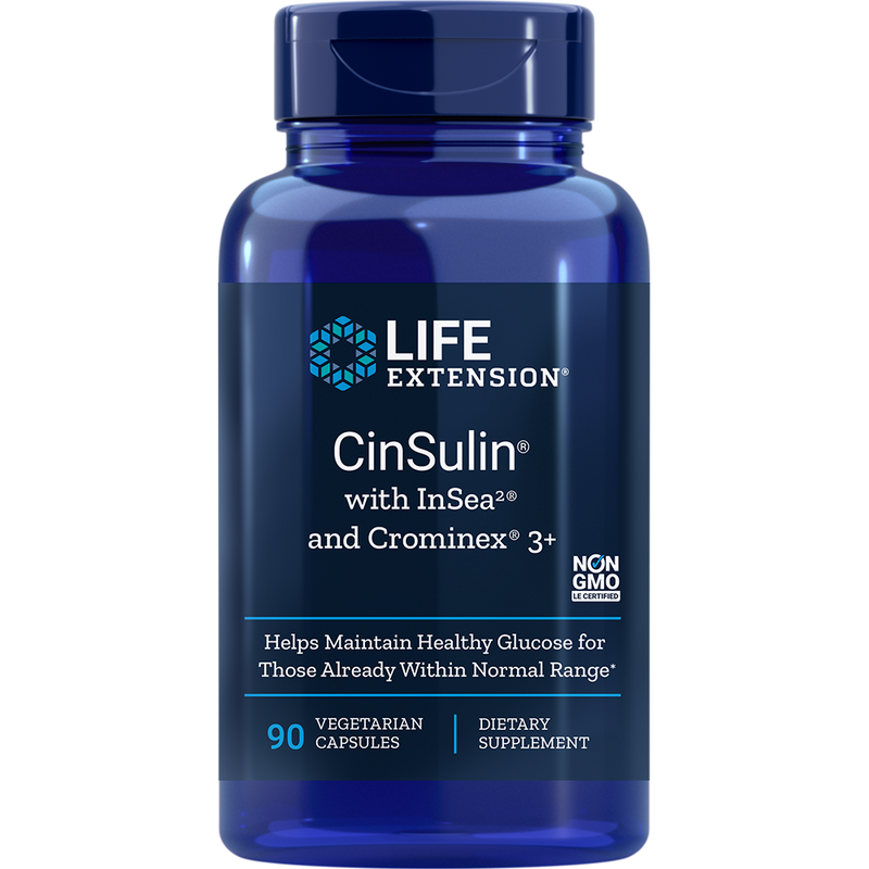 CinSulin with InSea2 and Crominex 3+ (90 Capsules)