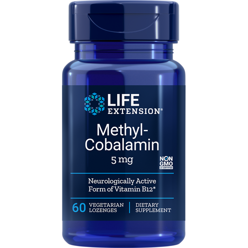 Methylcobalamin (Vitamin B12) 5 mg (60 Lozenges)-Life Extension-Pine Street Clinic