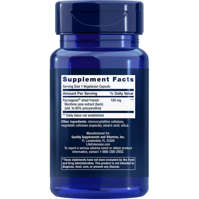 Pycnogenol 100 mg (60 Capsules)