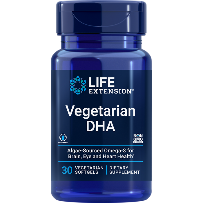 Vegetarian DHA (30 Softgels)-Life Extension-Pine Street Clinic