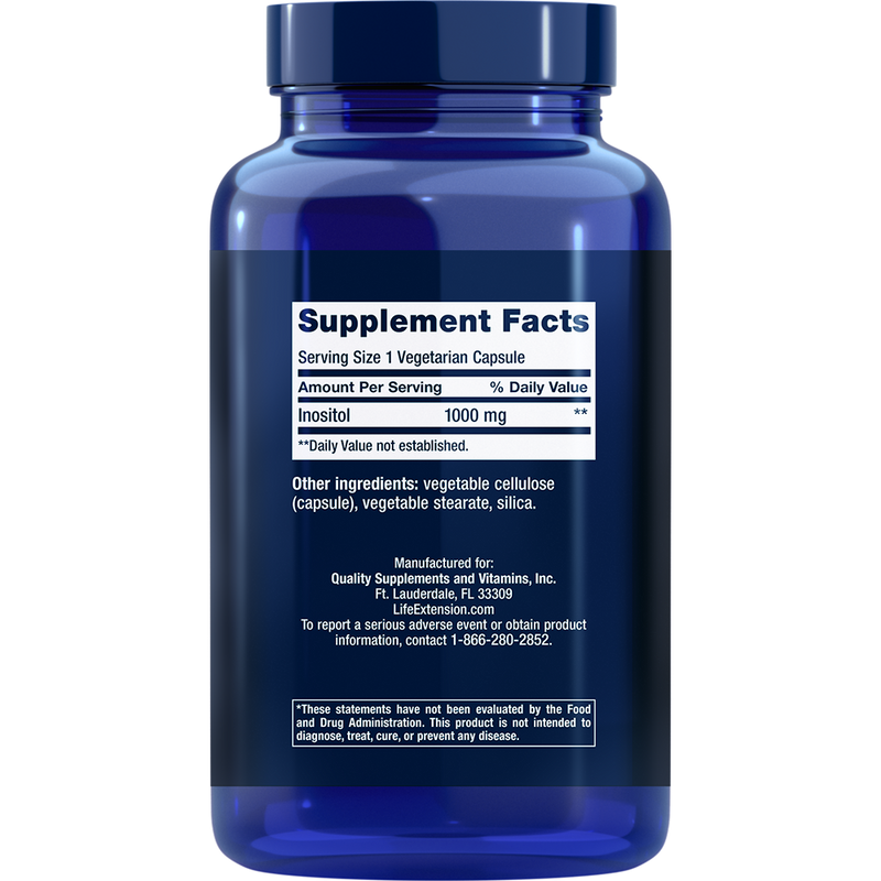 Inositol Caps (1000 mg) (360 Capsules)