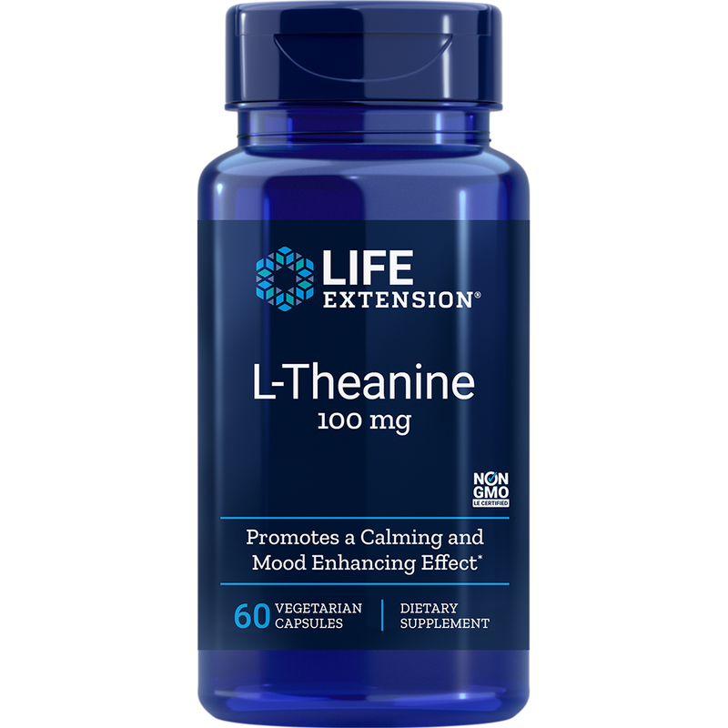L-Theanine 100 mg (60 Capsules)