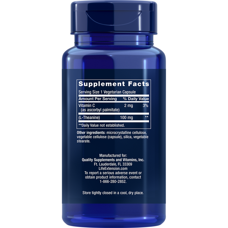 L-Theanine 100 mg (60 Capsules)