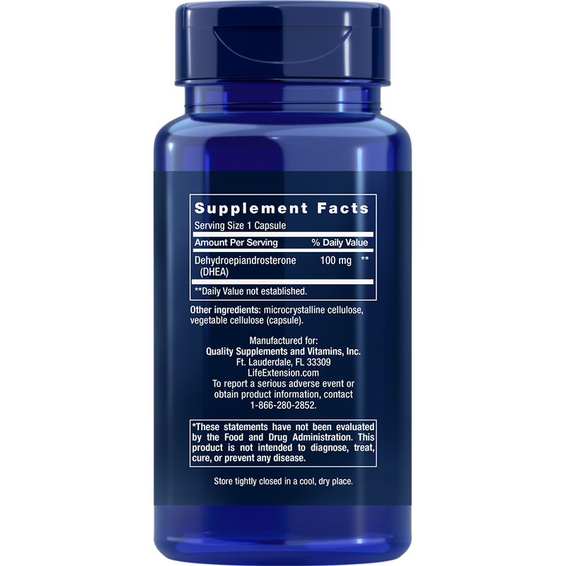 DHEA (100 mg) (60 Capsules)