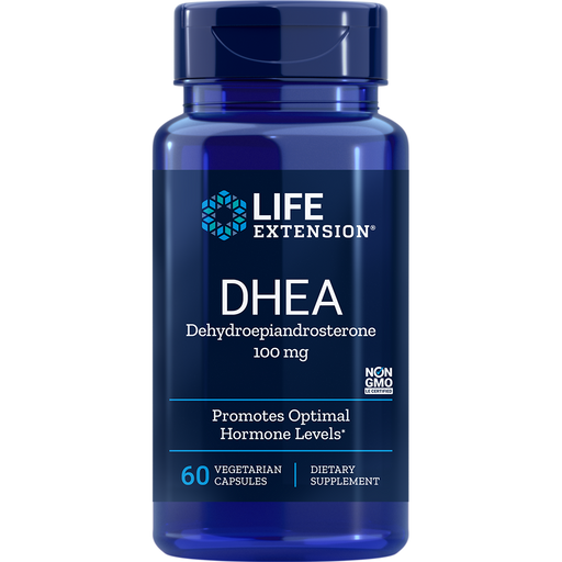 DHEA (100 mg) (60 Capsules)-Vitamins & Supplements-Life Extension-Pine Street Clinic