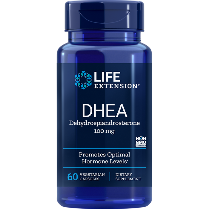DHEA (100 mg) (60 Capsules)-Vitamins & Supplements-Life Extension-Pine Street Clinic
